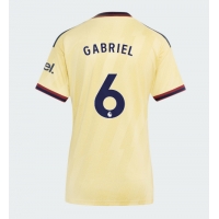Camiseta Arsenal Gabriel Magalhaes #6 Tercera Equipación Replica 2026-27 para mujer mangas cortas